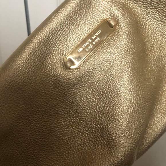 Michael Kors - Gold Chain Handbag - Picture 3 of 3
